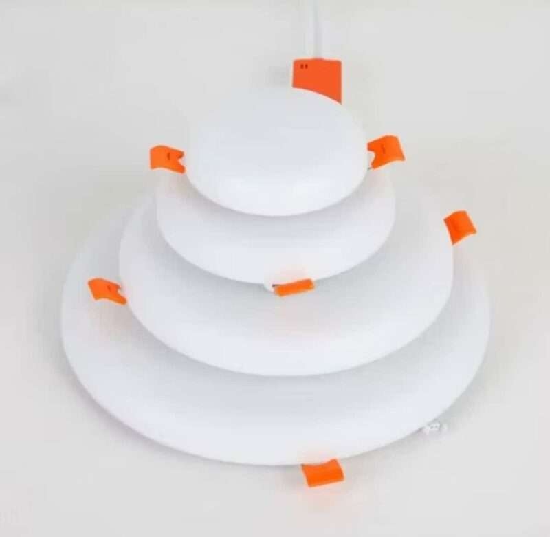 Panneaux LED encastrables ronds – Ultra-plats & économiques