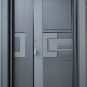 Porte blindée double battant asymétrique – Sécurité, design & performance 120X215
