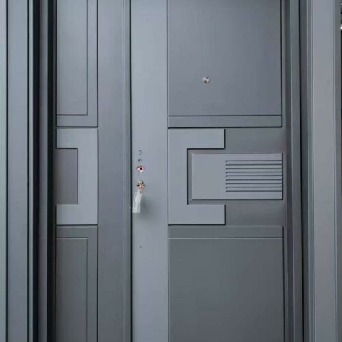 Porte blindée double battant asymétrique – Sécurité, design & performance 120X215