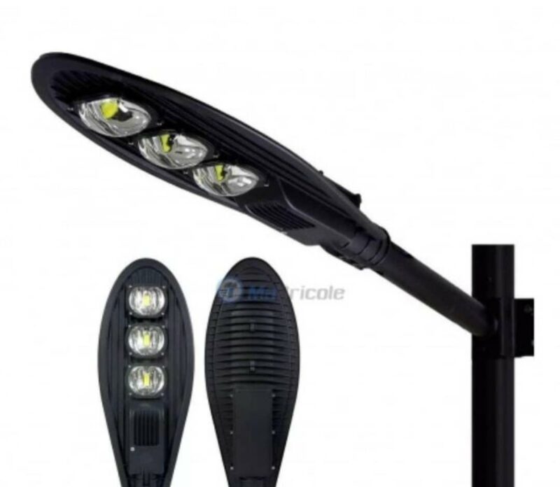 Lampadaire LED Extérieur – 3 LED Haute Puissance
