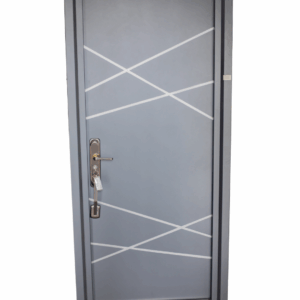 Blindée avec Panneau Latéral – Motif 3D Gris Anthracite