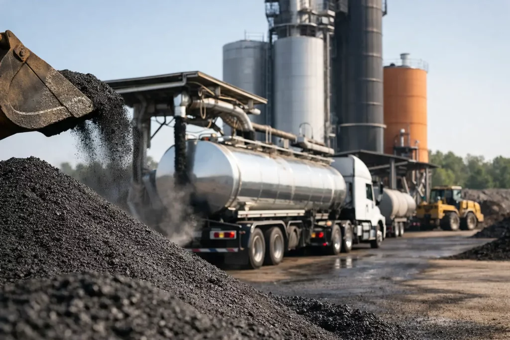 Où acheter du bitume pour chantier ?