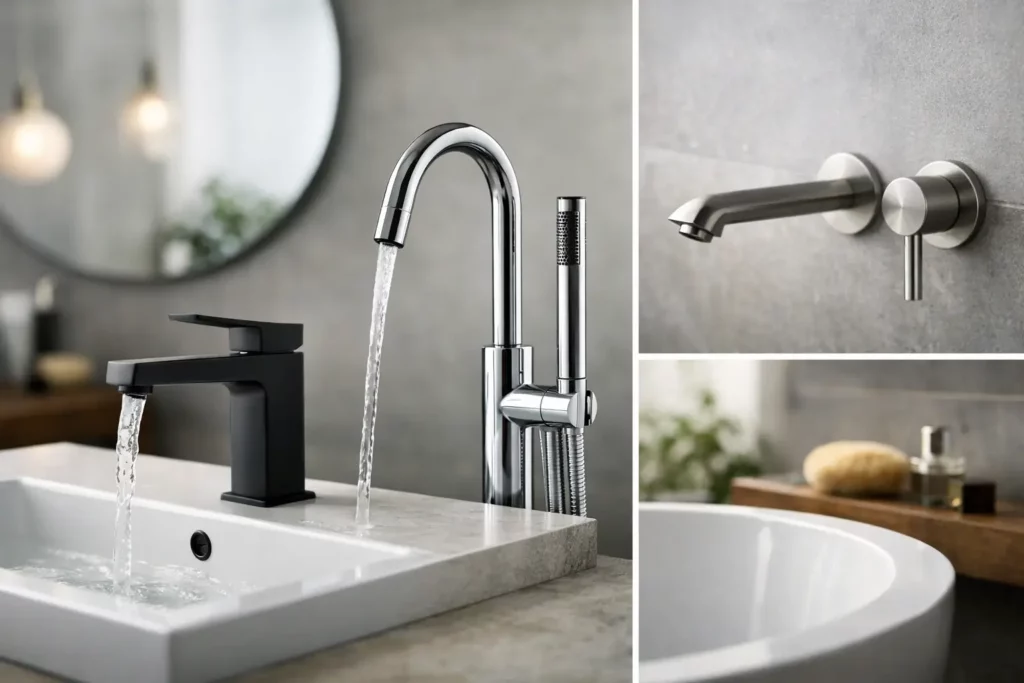 Robinetterie salle de bain moderne : bien choisir