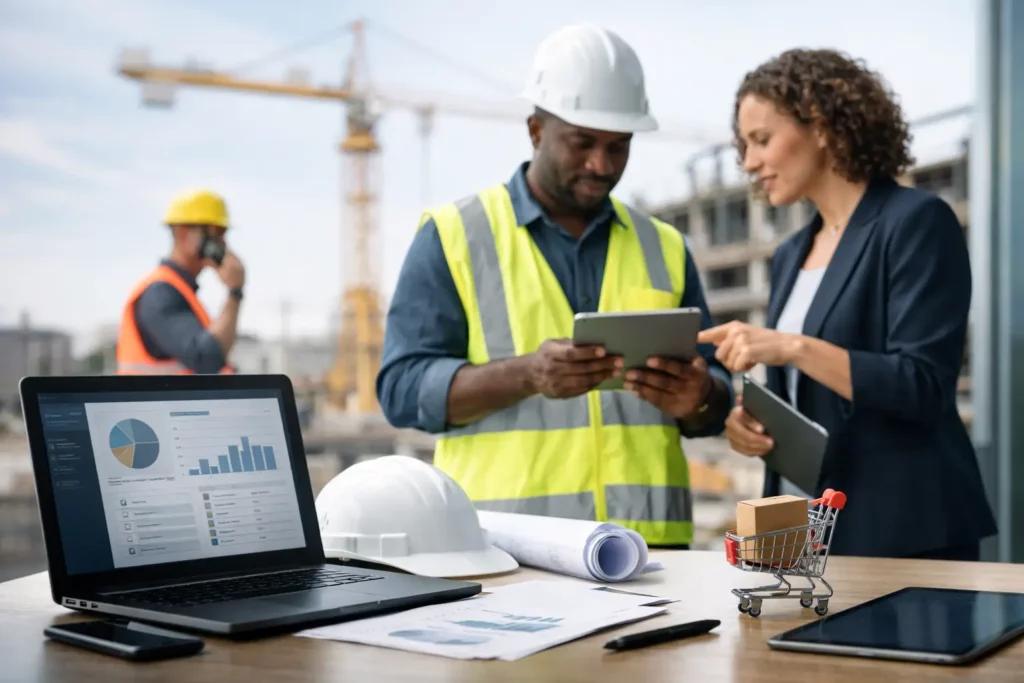 Digitalisation achats chantier diaspora