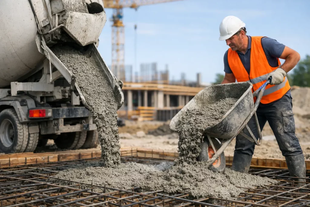 Béton prêt ou traditionnel pour votre chantier