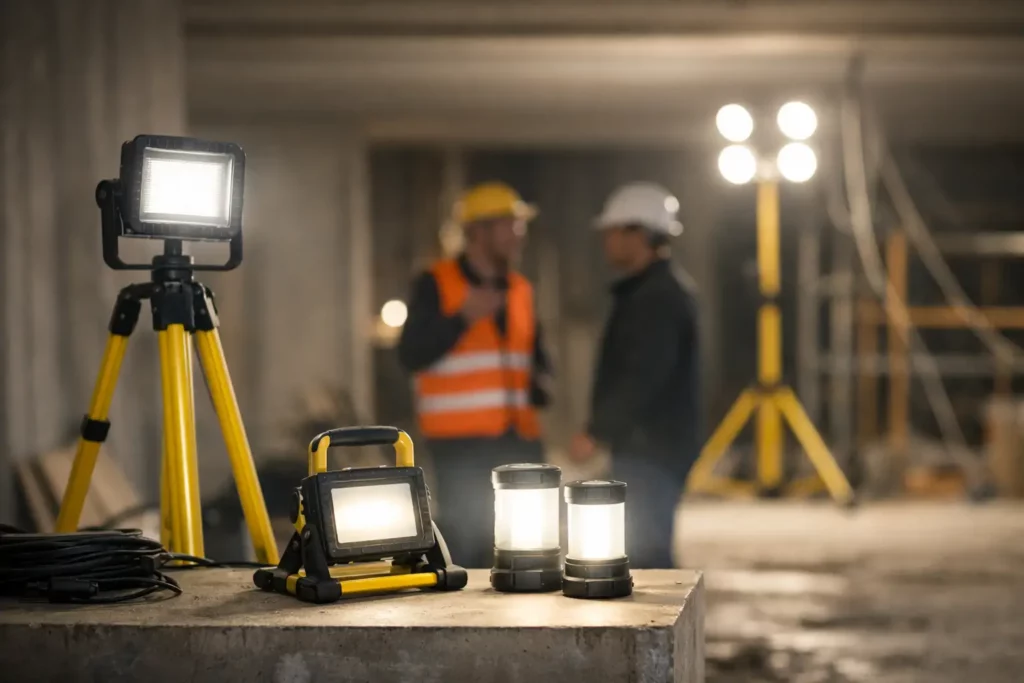 Choisir des luminaires pour chantier sans erreur