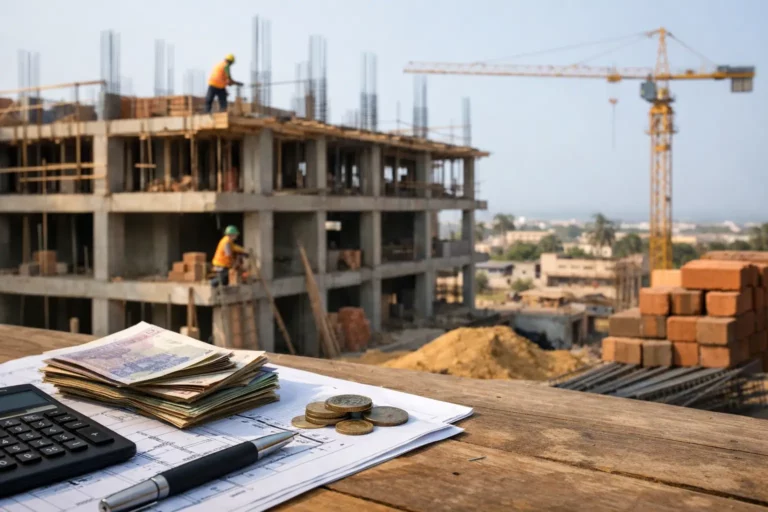 Exemple budget gros œuvre au Sénégal