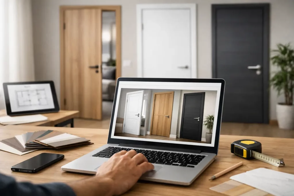 Commander portes intérieures en ligne sans erreur