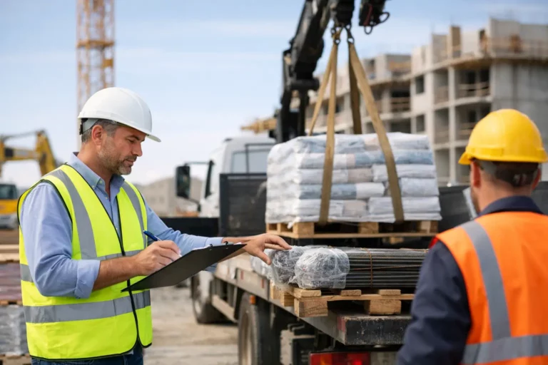 Réussir la réception des matériaux de chantier